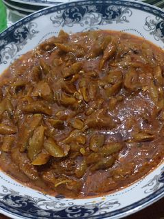 عکسی از دستور خورشت لوبیا سبز