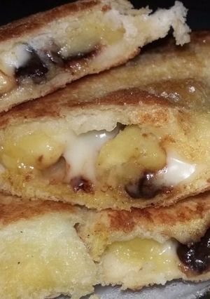 Foto resep Roti bakar piscok lumer