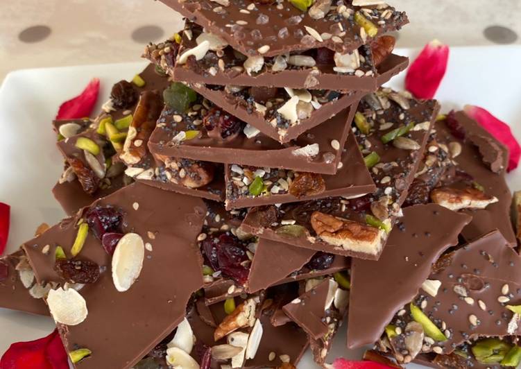 Hippie chocolate bark Hippie chocolate bark