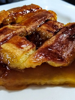 Una foto de PASTA FROLA Rellena de Melocotones🍑 en Almíbar...!