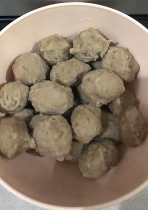 Foto resep Bakso Sapi (Kuah)