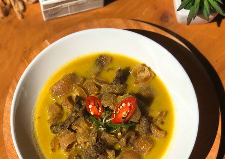 Daging Kikil Kuah Santan