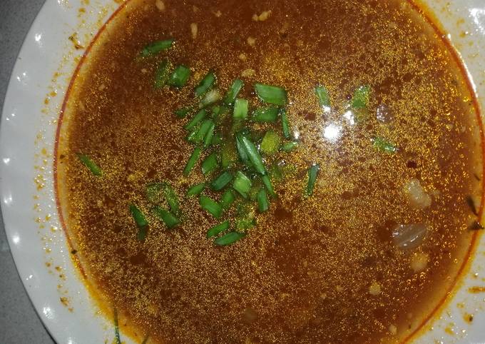 Харчо с картошкой