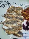 Filet de sardine au four
