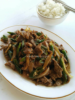 Foto resep Tumis sapi cabe hijau