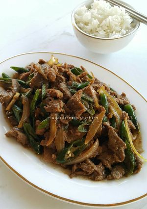 Foto resep Tumis sapi cabe hijau