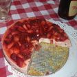 Postre de frutilla diferente