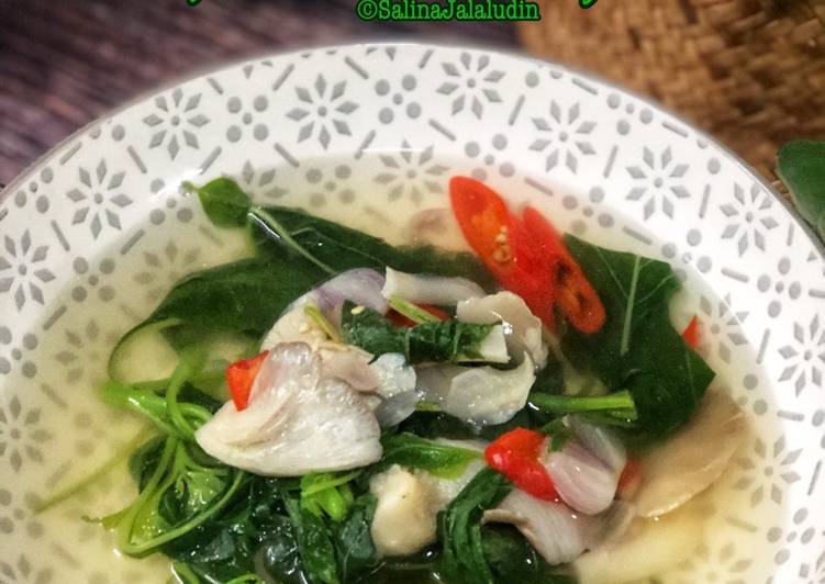 Resep Bening Cendawan Bayam yang Lezat