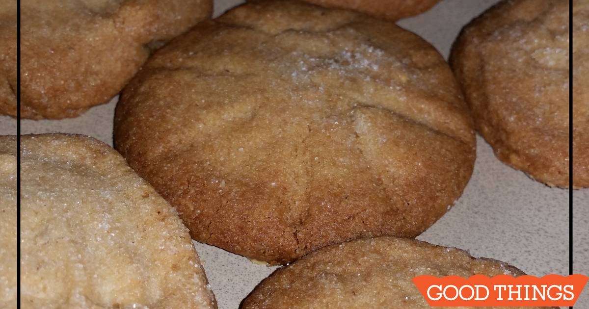 Wheat almond cookies