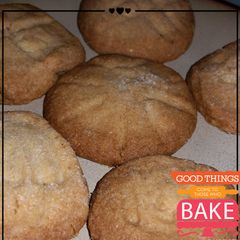 A picture of Wheat almond cookies.