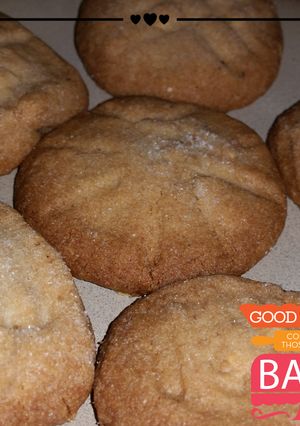 A picture of Wheat almond cookies.