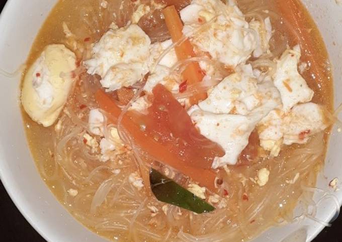 Resep Bihun masak kuah Anti Gagal
