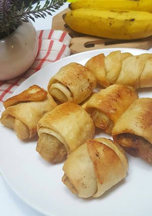 Foto resep Bananacocholateroll