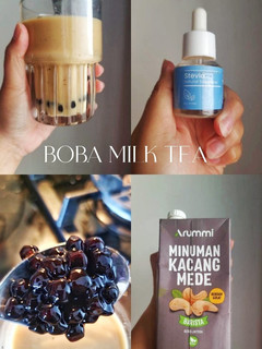 Foto resep Boba Milk Tea - Low Sugar