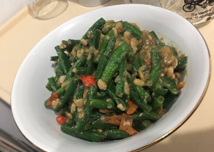 Tumis Kacang Tempe Semangit