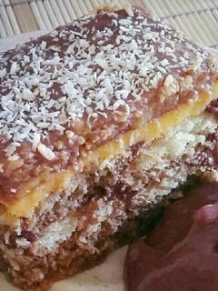 Una foto de Postre de vainillas 👀 ¡Muy Fácil! ❤