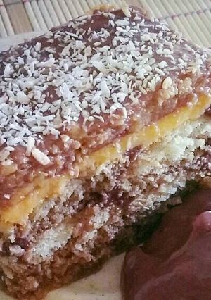 Una foto de Postre de vainillas 👀 ¡Muy Fácil! ❤
