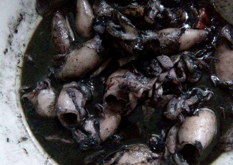 Resep Cumi hitam manis yang Bisa Manjain Lidah