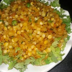 A picture of Masala sago.
