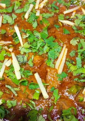 A picture of Butt karahi.