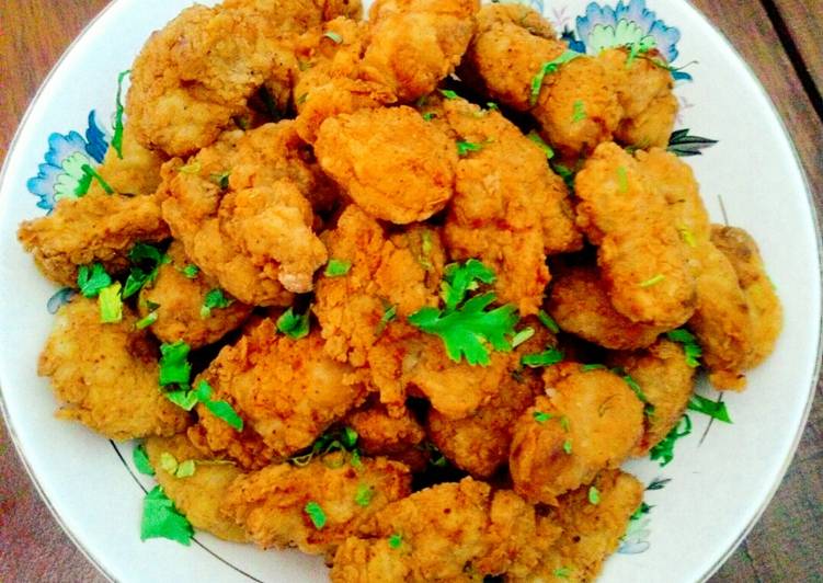 Recipe of Tasty Lemon chicken fry