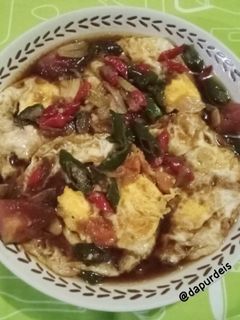 Foto resep Telor Ceplok Pedas Manis