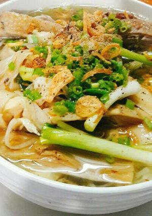 Hình của món Bún măng vịt.