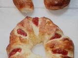 Rosca dulce con membrillo