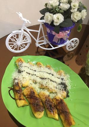 Foto resep Pisang bakar nutela teflon