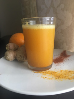 A picture of Vitamin C booster shot.