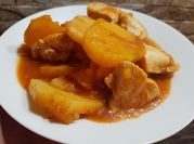 A picture of stew meat