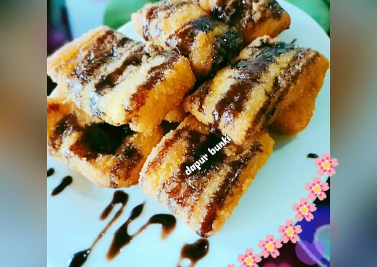 Nugget pisang kepok