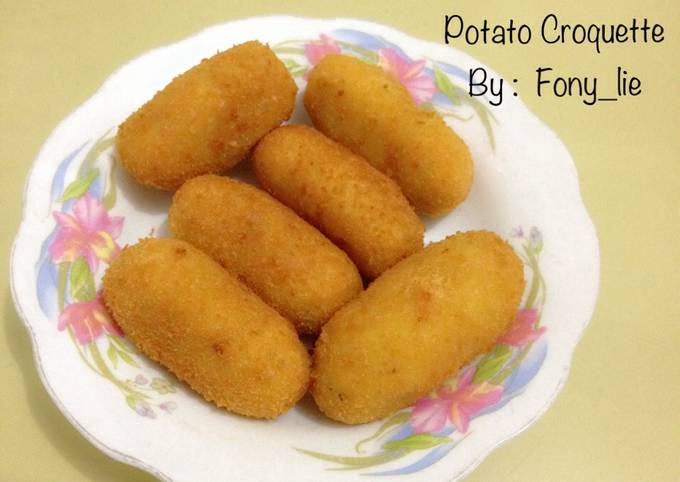 Potato Croquette / Kroket kentang isi ayam