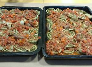 Fideos rellenos - 63 recetas caseras- Cookpad