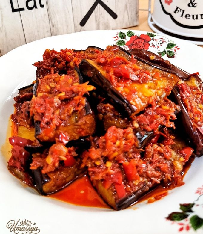 Foto resep Sambal Terong Pedas Jontor Simpel dan Praktis 🍆🌶🔥