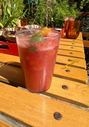 Una foto de Margarita de frutilla (frozen)