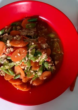 Foto resep Tumis Wortel dan buncis