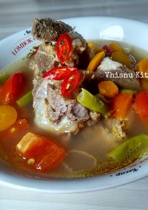 Foto resep Asem Asem Balungan (Tulang Sapi) (#KitaBerbagi)