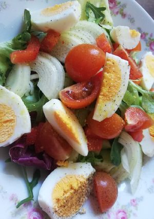 Nyári saláta recept fotója