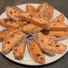 A picture of 🍒Cranberry Pistachio Biscotti🍒.