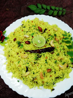 लेमन राइस (lemon rice recipe in Hindi) रेसिपी मुख्य फोटो