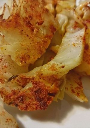 A picture of Cajun Cabbage.