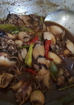 Foto resep Cumi pedas manis
