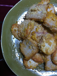Foto resep Tofu telur asin - SALTED EGG TOFU