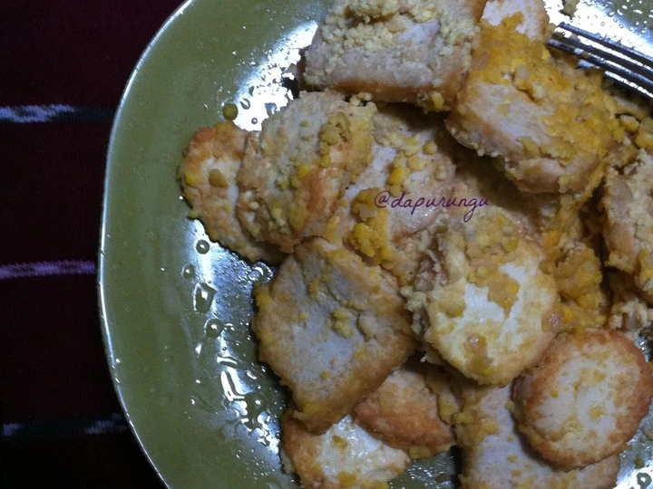 Langkah Mudah untuk Membuat Resep Tofu telur asin - SALTED EGG TOFU yang Lezat Anti Ribet, Lezat Sekali