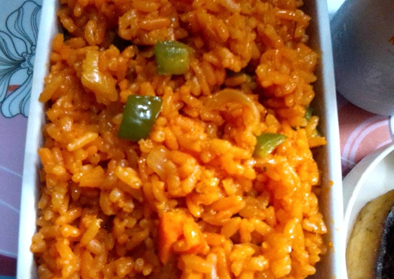 Ginger Jollof Rice
