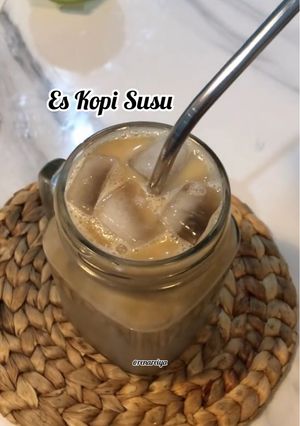 Foto resep Es Kopi Susu