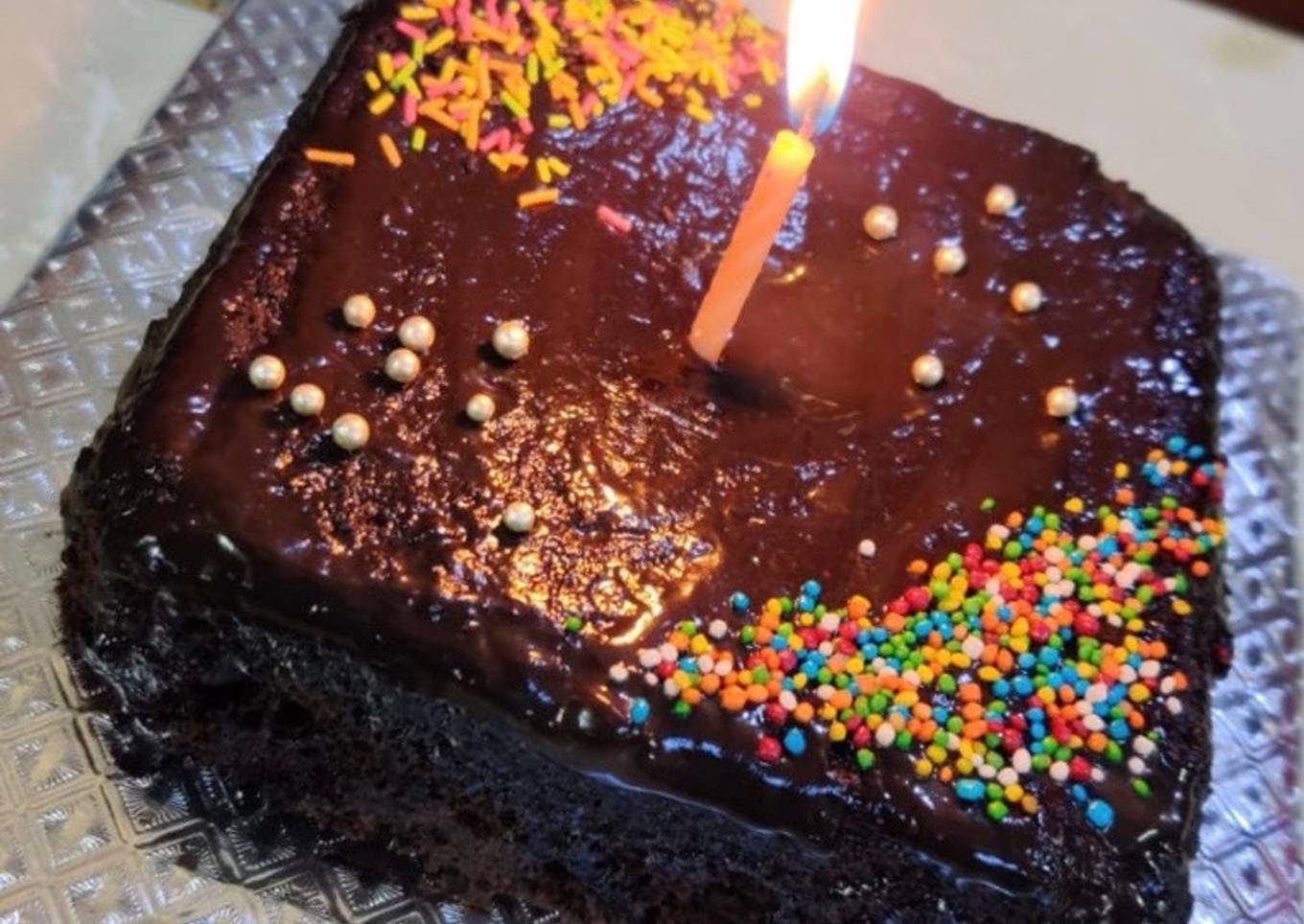 Choco-walnut biscuit cake