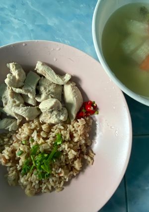 รูปของ ข้าวหน้าไก่ (ลดน้ำหนัก) (อาหารลีน)