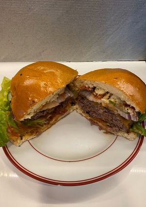 Legjobb amerikai hamburger recept fotója